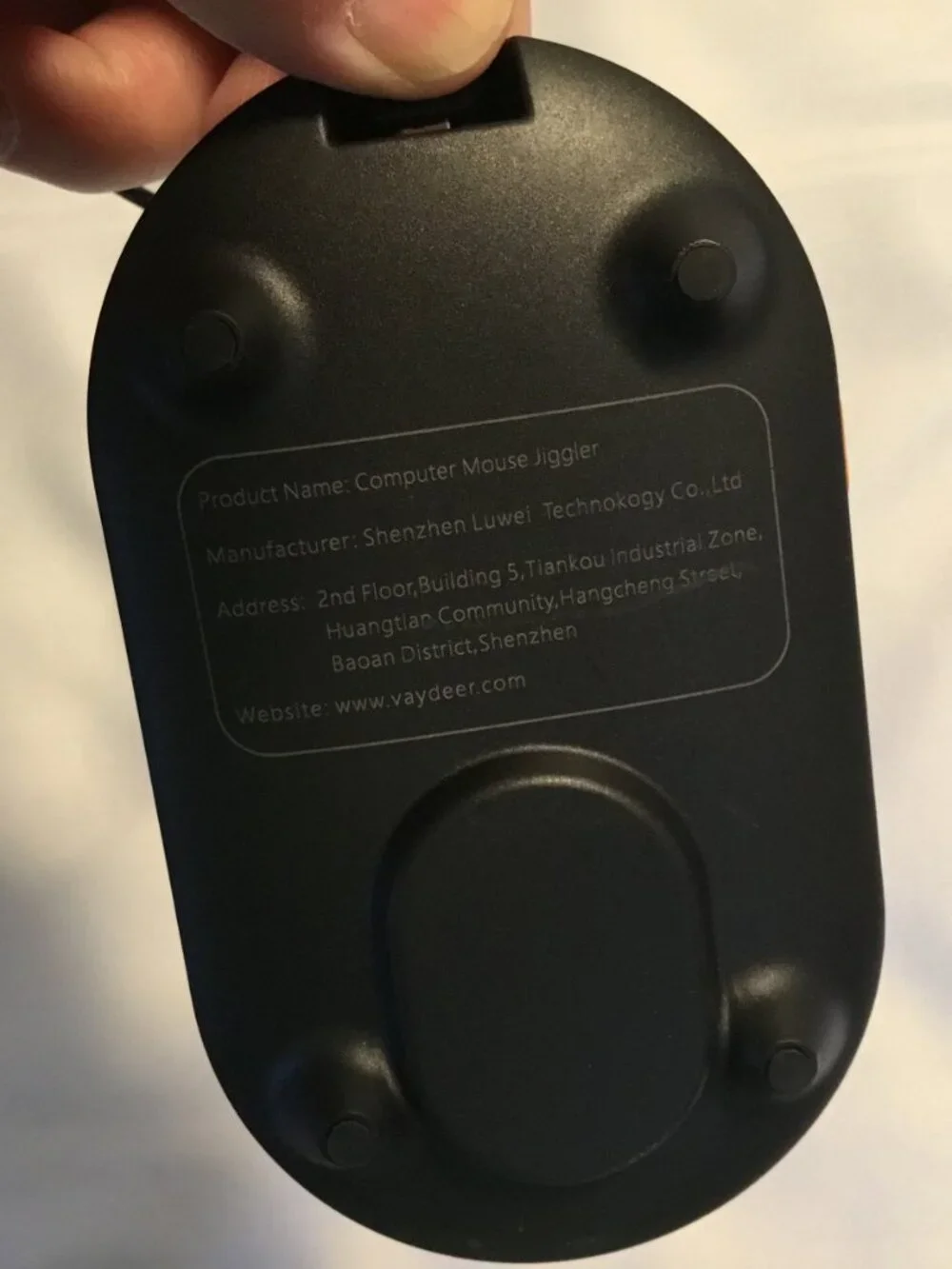 Vaydeer Mouse Jiggler Mover Model PM209 Series Works Great! USB Power See Video